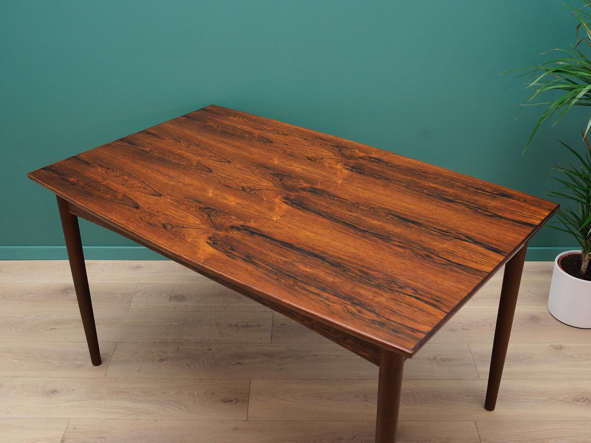 Veneer Skovby Table Rosewood 1960s-1970s Vintage For Sale
