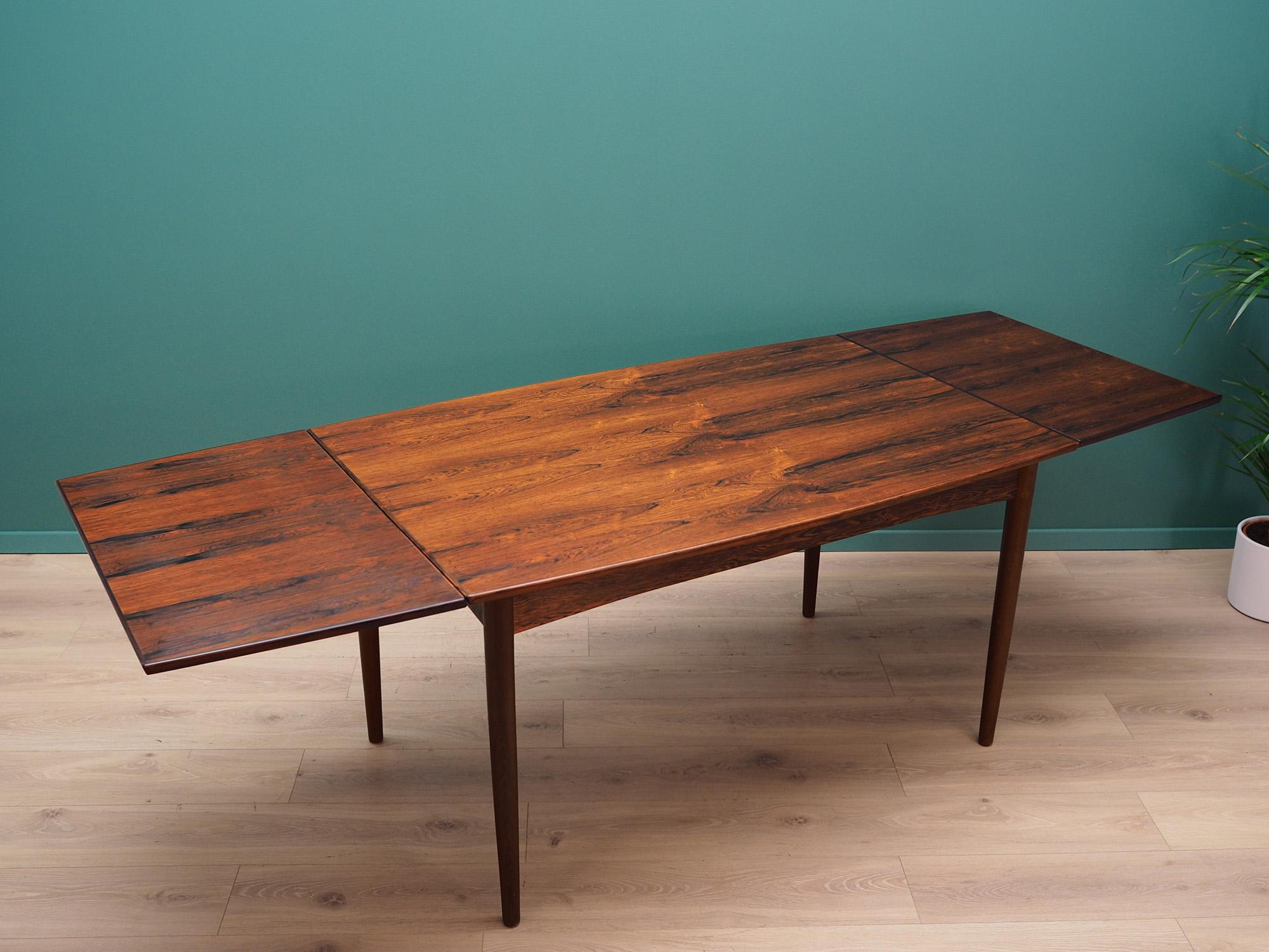 20th Century Skovby Table Rosewood 1960s-1970s Vintage For Sale