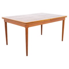 Skovmand and Andersen Mid Century Teak Hidden Leaf Dining Table