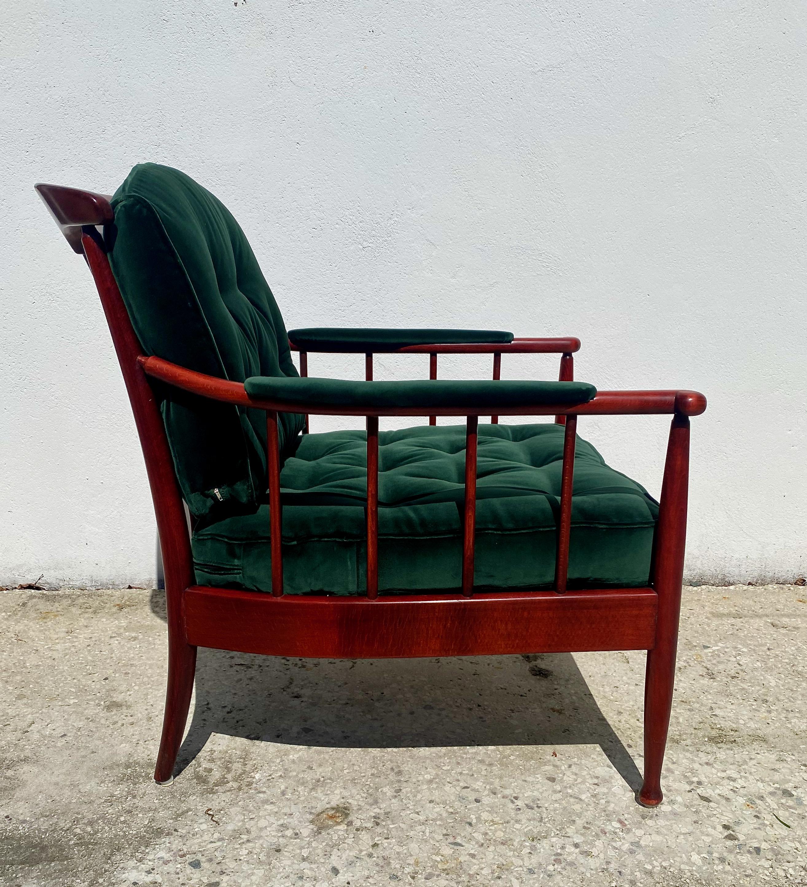 ”Skrindan” armchairs by Kerstin Hörlin Holmquist for OPE furniture Sweden For Sale 1
