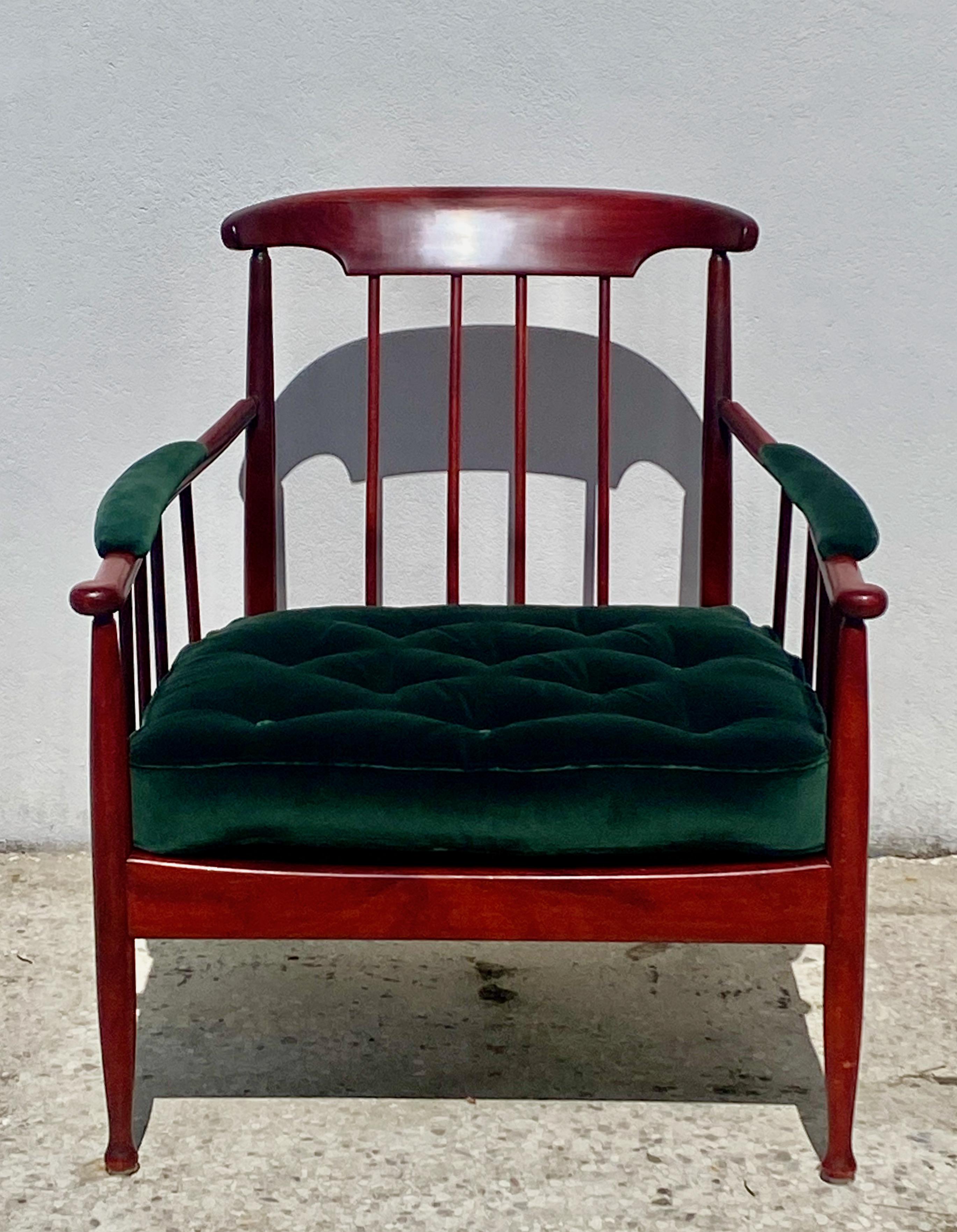”Skrindan” armchairs by Kerstin Hörlin Holmquist for OPE furniture Sweden For Sale 2