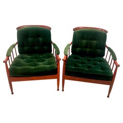 Fauteuils Skrindan de Kerstin Hörlin-Holmquist pour OPE, Sweden