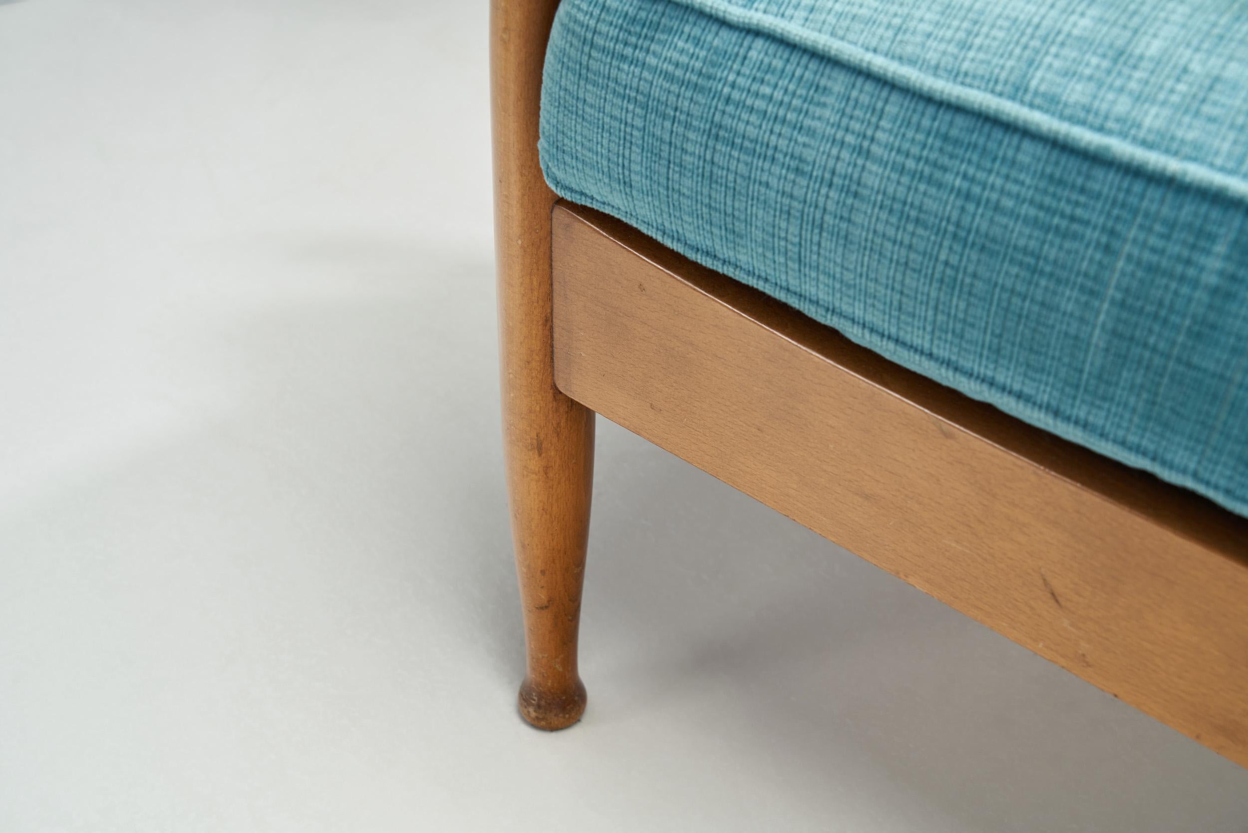 Skrindan Sofa by Kerstin Hörlin-Holmquist for OPE Möbler Jönköping, Sweden 1960s 9