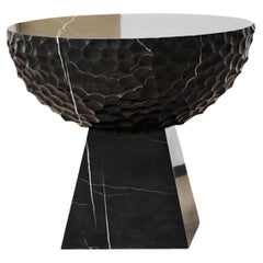 SKS Grafite Oro Nera Side Table