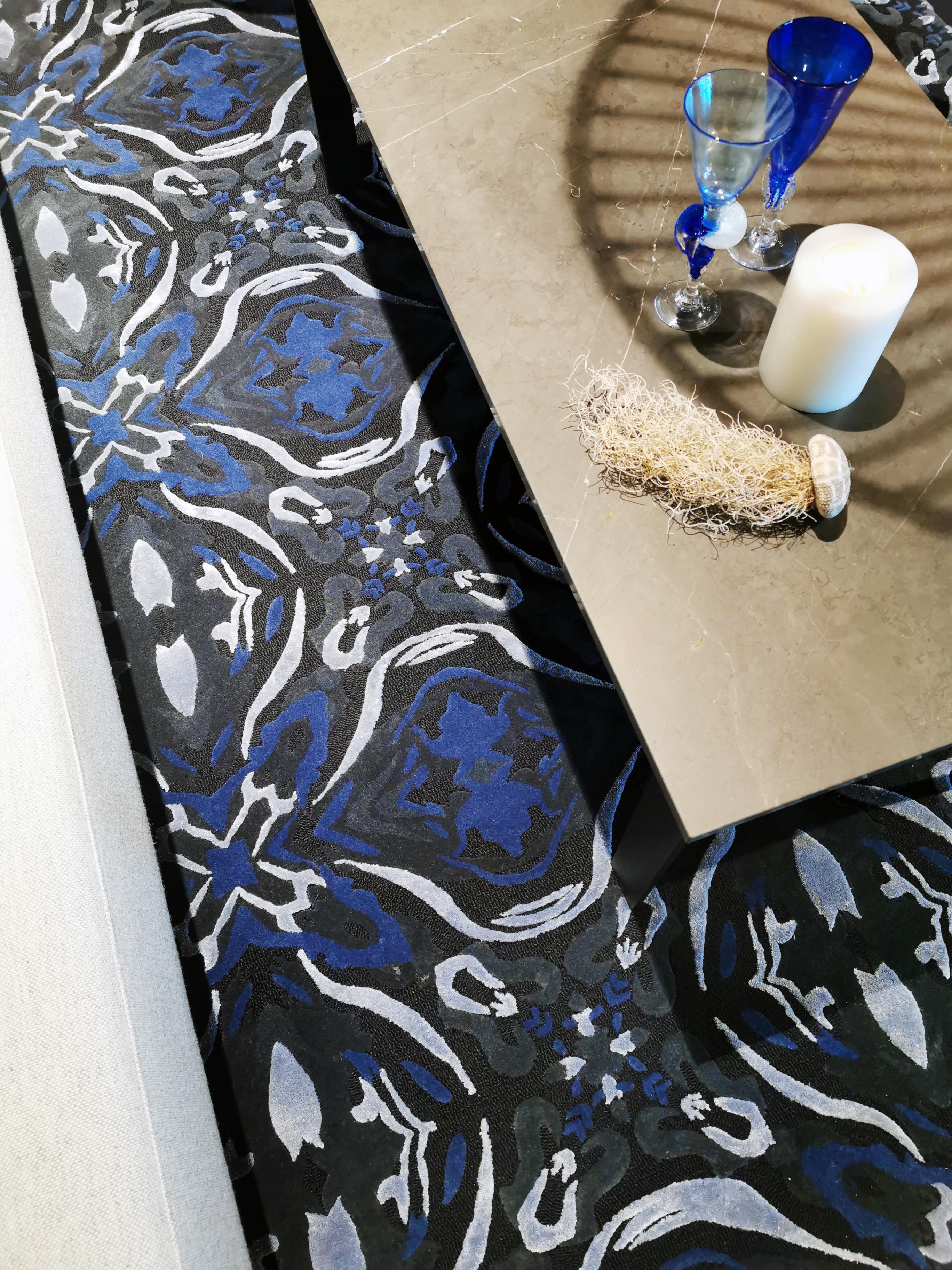 Post-Modern Skuld Lillic Rug by Volver Studios For Sale