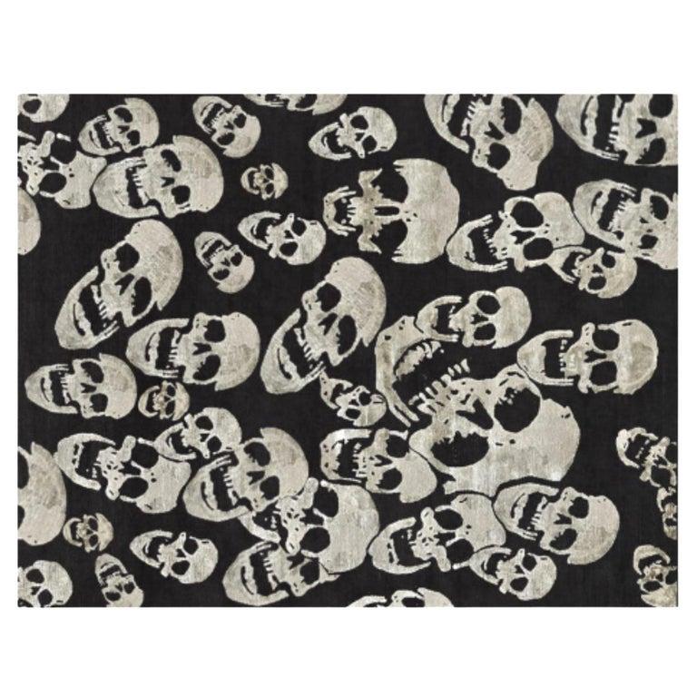 SKULL & BONES 400 Rug by Illulian
Dimensions: D400 x H300 cm 
Materials: Wool 50%, Silk 50%
Variations available and prices may vary according to materials and sizes.

Illulian, historic and prestigious rug company brand, internationally