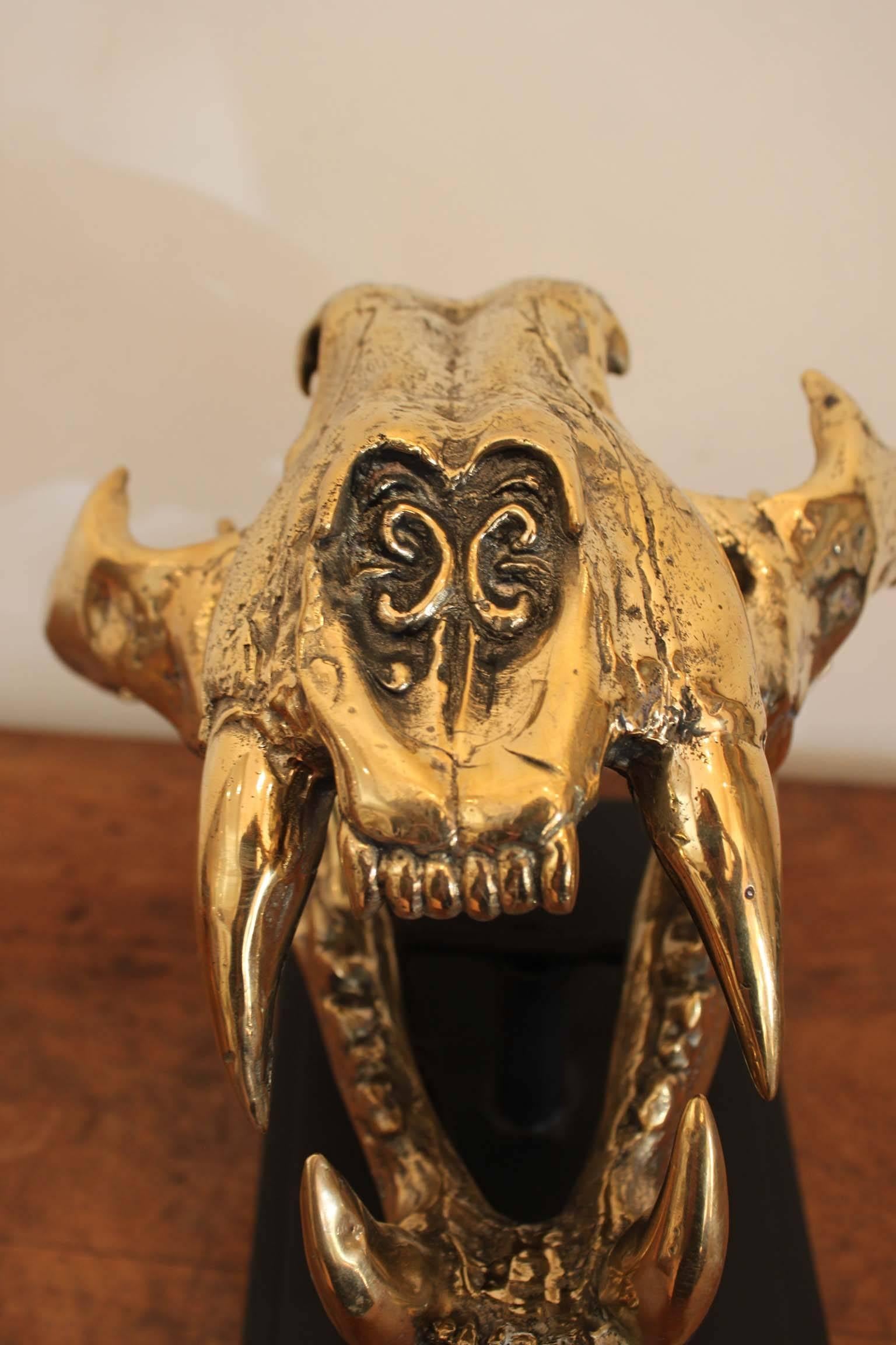 Skull Head Vanity in the Style of Pasqua For Sale 2