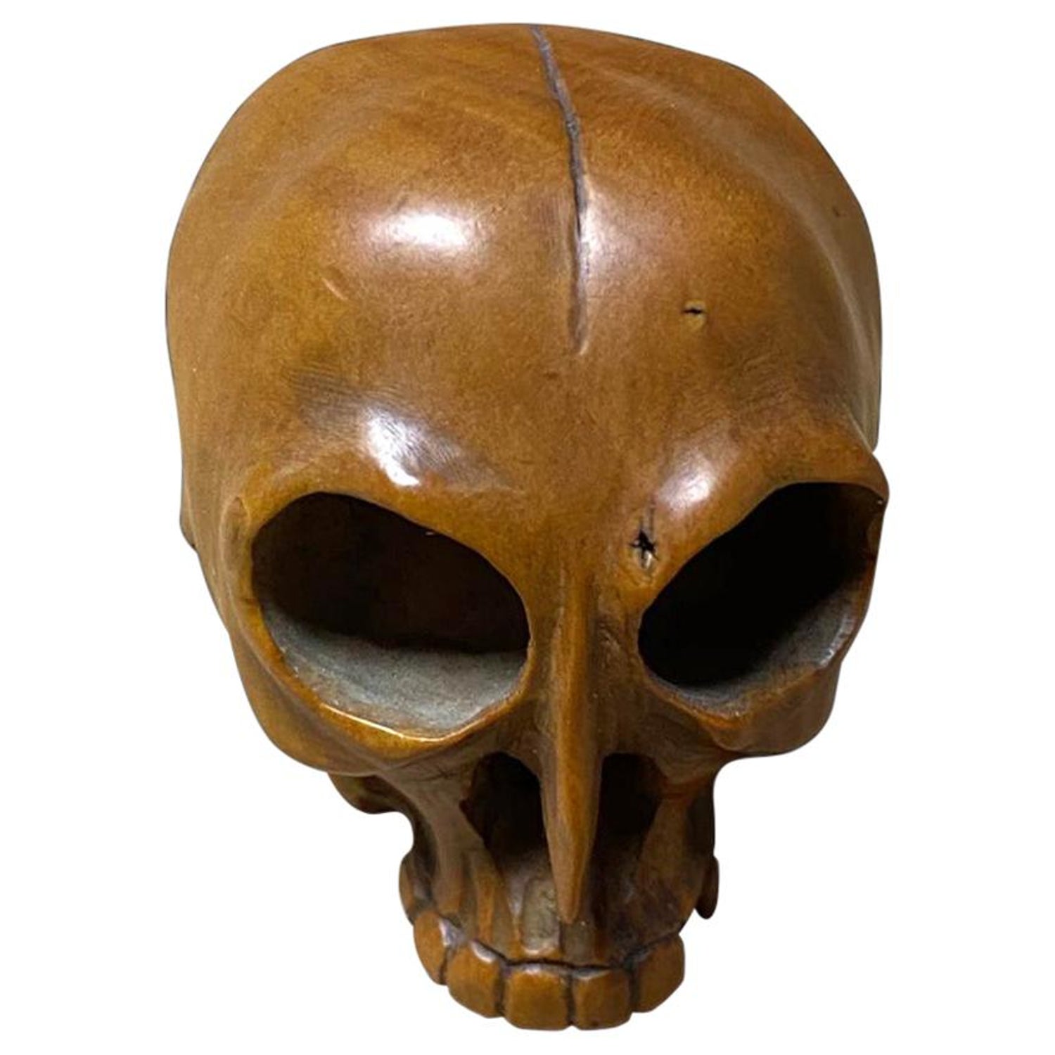 Skull Netsuke Boxwood Japan 19th Century For Sale At 1stdibs
