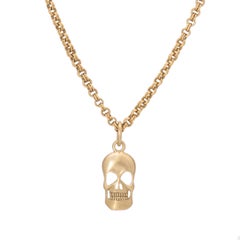 Skull Pendant in 18 Karat Gold