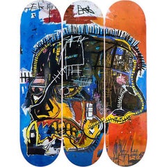 Totenkopf-Skateboard-Decks von Jean-Michel Basquiat