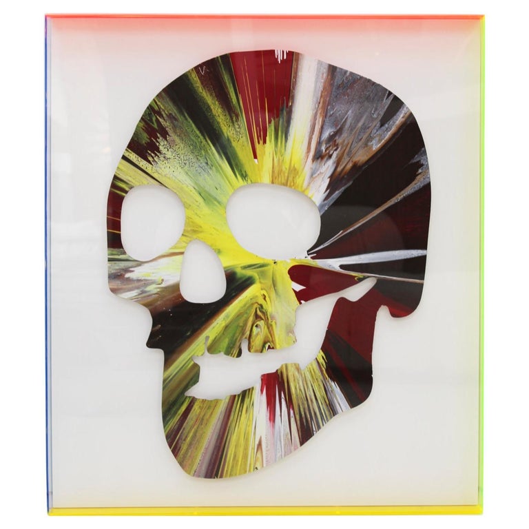 "Skull Spin Painting" Damien Hirst, 2009 For Sale at 1stDibs