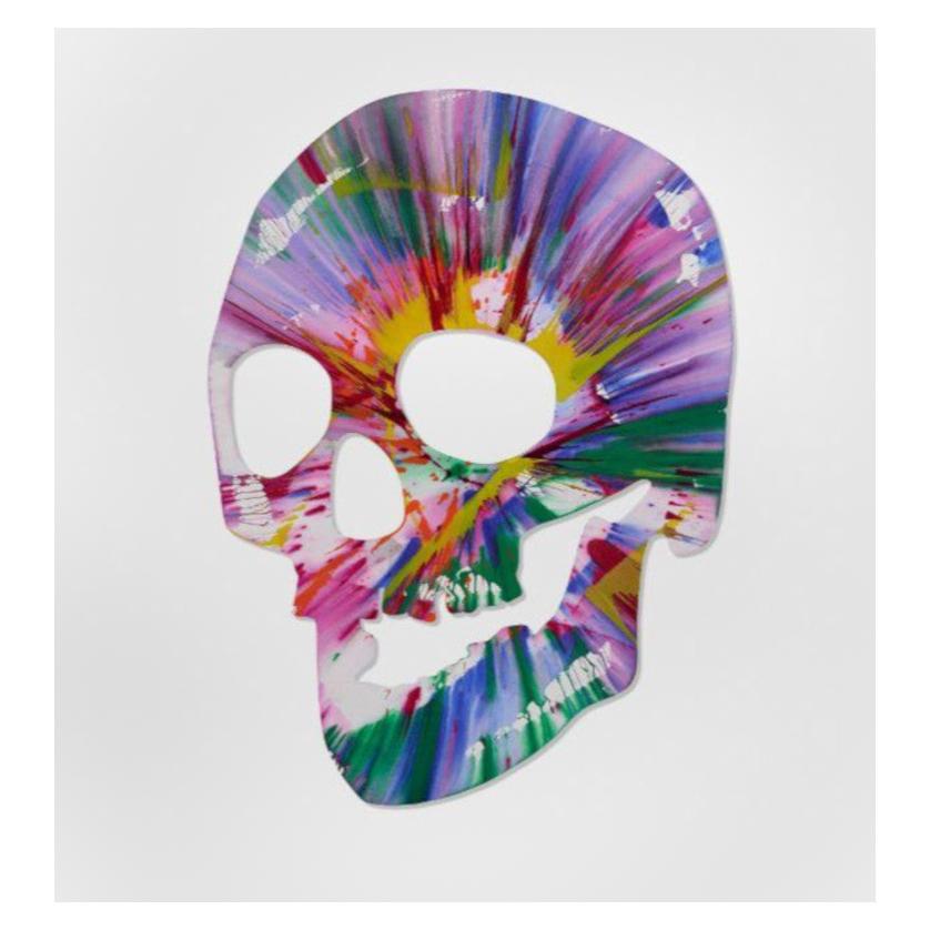 Skull Spin Painting Pinchuk Art Centre Damien Hirst, 2009