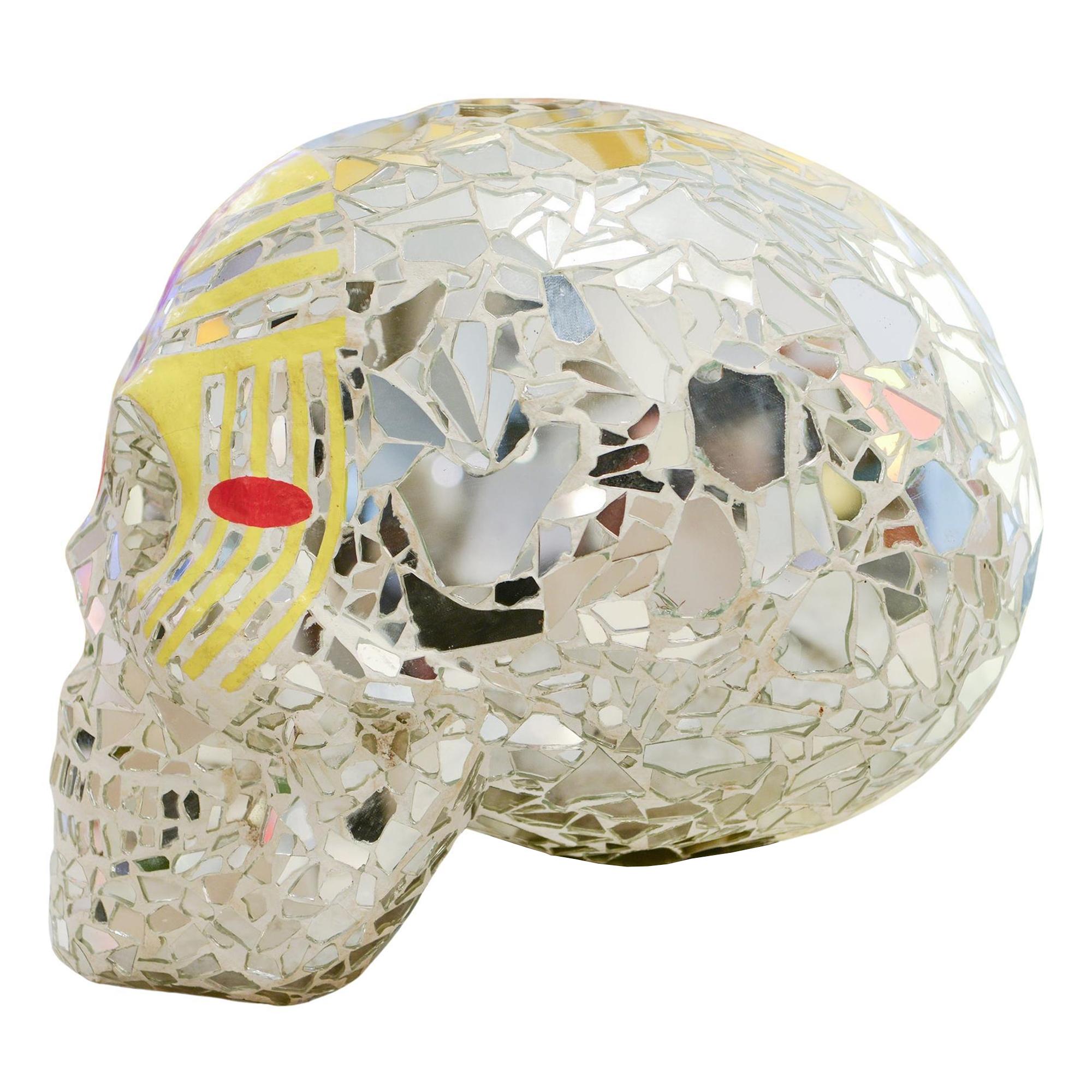 Francese Cranio Vanity Sadhu C Scultura in vendita