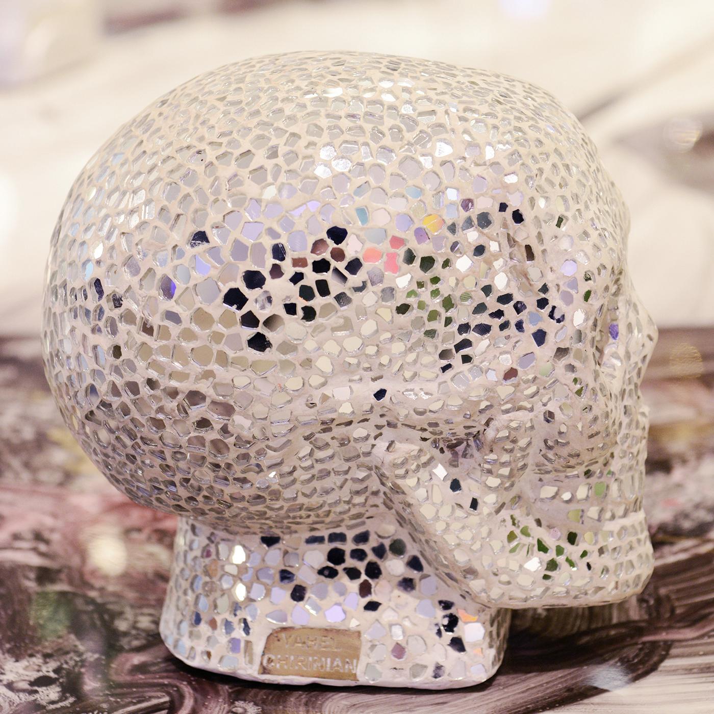 Contemporary Skull Vanity Sadhu Medium Sculpture For Sale