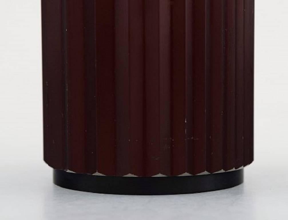 Swedish Skultuna Container with Lid, Made in Metal For Sale