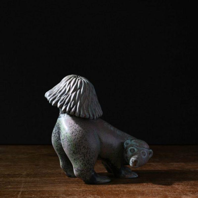 Skunk figurine in ceramic by Gunnar Nylund

Stoneware figurine from Rörstrand.

Additional information:
Material: Ceramic
Artist: Gunnar Nylund
Size: 15 W x 10 D x 16 H cm.