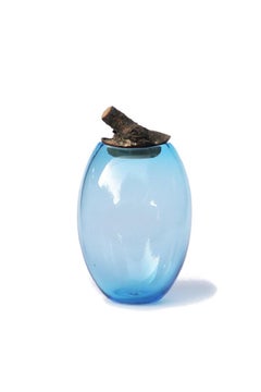 Himmelblaue Zweigschale II, Pia Wüstenberg