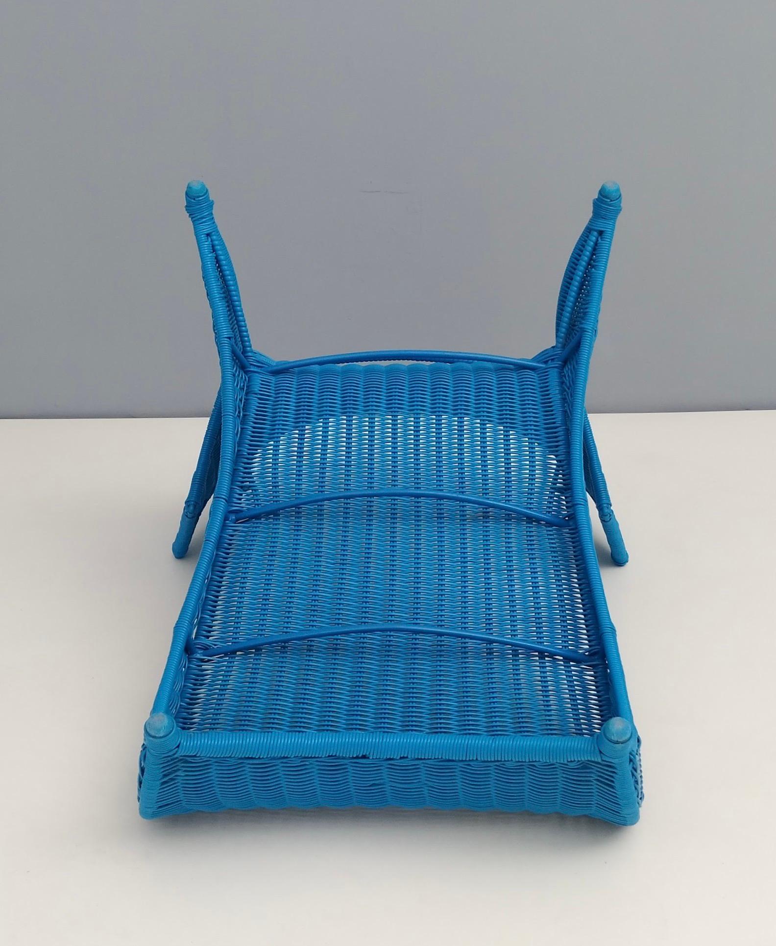 Sky Blue Low Longue Chair By Monika Mudler for IKEA, 2001 For Sale 3