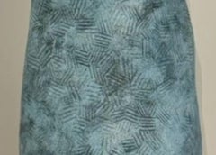 Vaso blu cielo con interno smaltato di Katie Braida