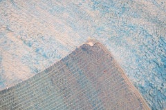 Tappeto quadrato marocchino vintage blu cielo Collection'S