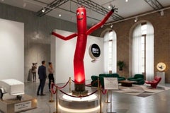 Professional Red Sky Dancer - H 7 Meters with 1.5 HP Motor