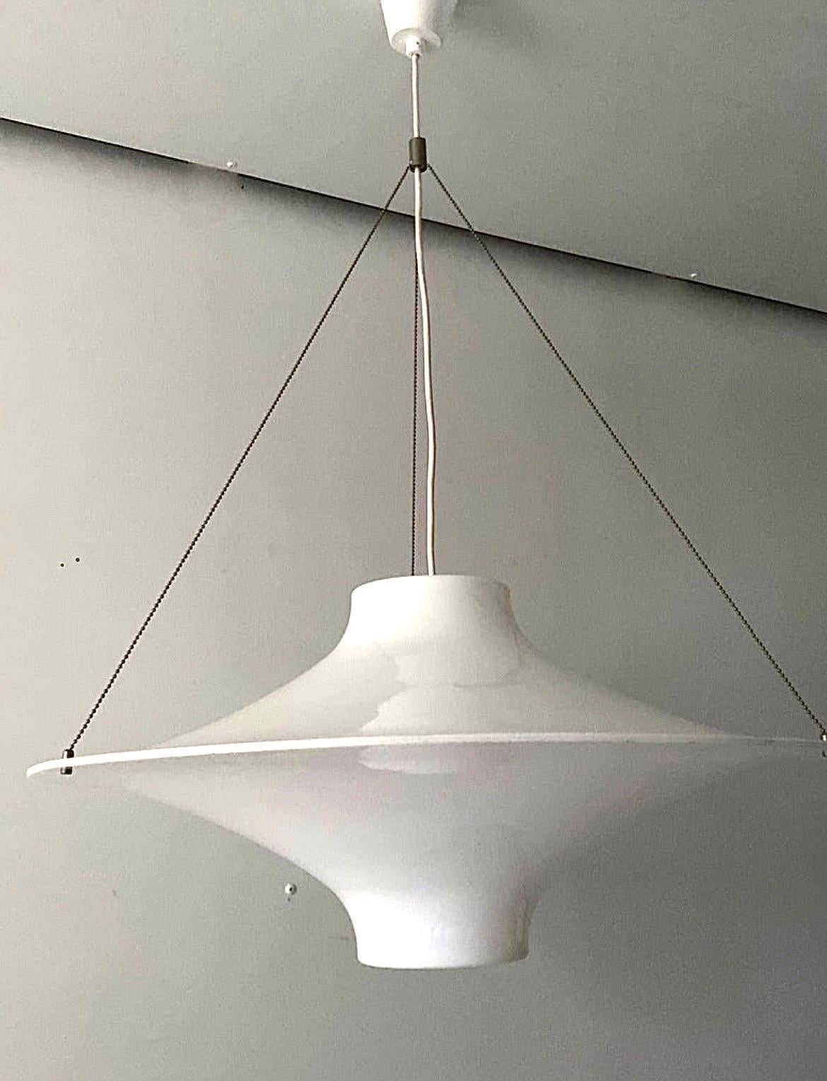 Mid-Century Modern Sky Flyer Pendant Lamp by Yki Nummi