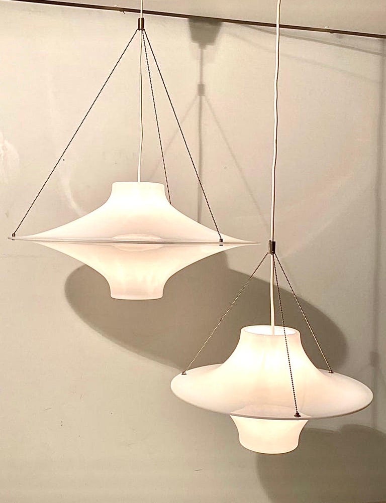 Finnish Sky Flyer Pendant Lamp by Yki Nummi For Sale