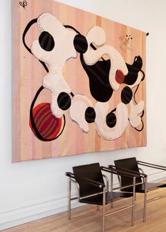 Sky High Embroidered Wall Tapestry With Appliques