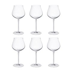 Sky Red Wine Glasses, 6 Pcs.