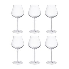 Verres à vin rouge ciel, 6 pièces