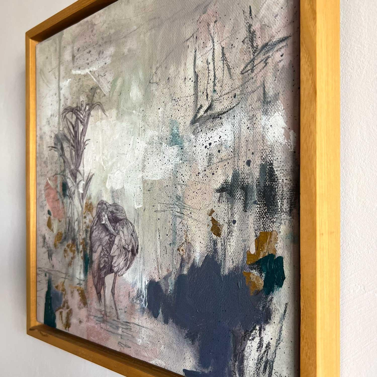 Aurous, Originalgemälde, Landschaft, abstrakt im Angebot 1