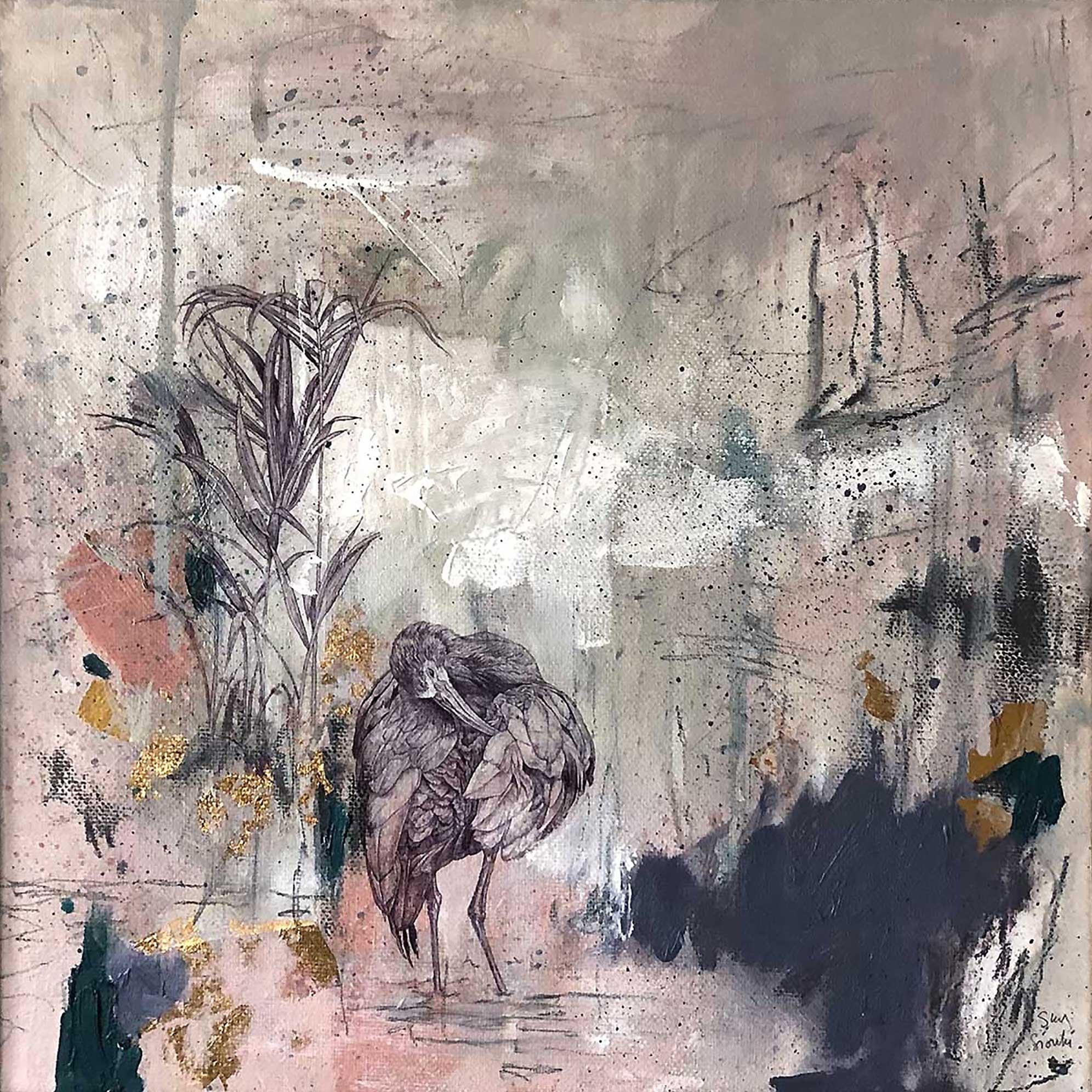 Aurous, Originalgemälde, Landschaft, abstrakt