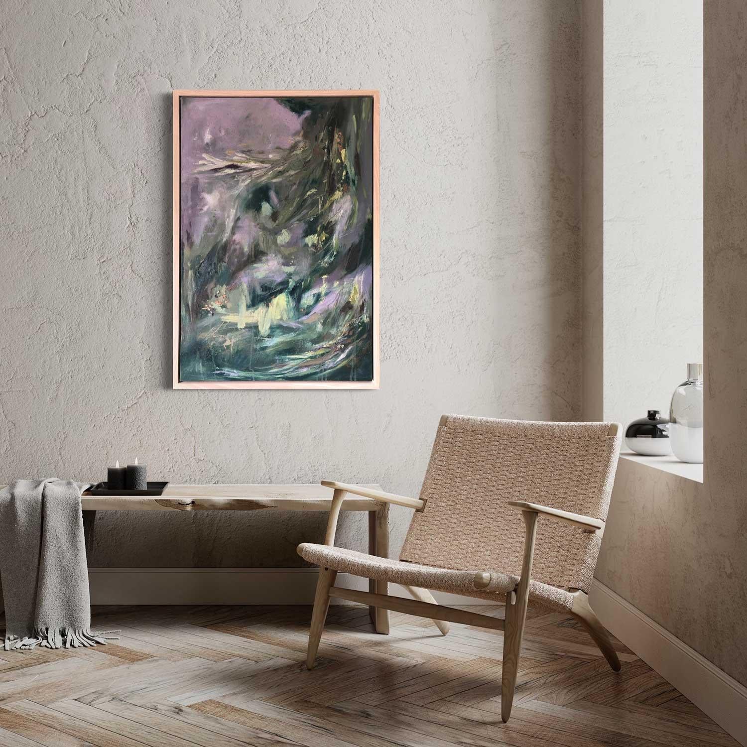 Flurry, Originalgemälde, Landschaft, abstrakt (Zeitgenössisch), Painting, von Sky Siouki