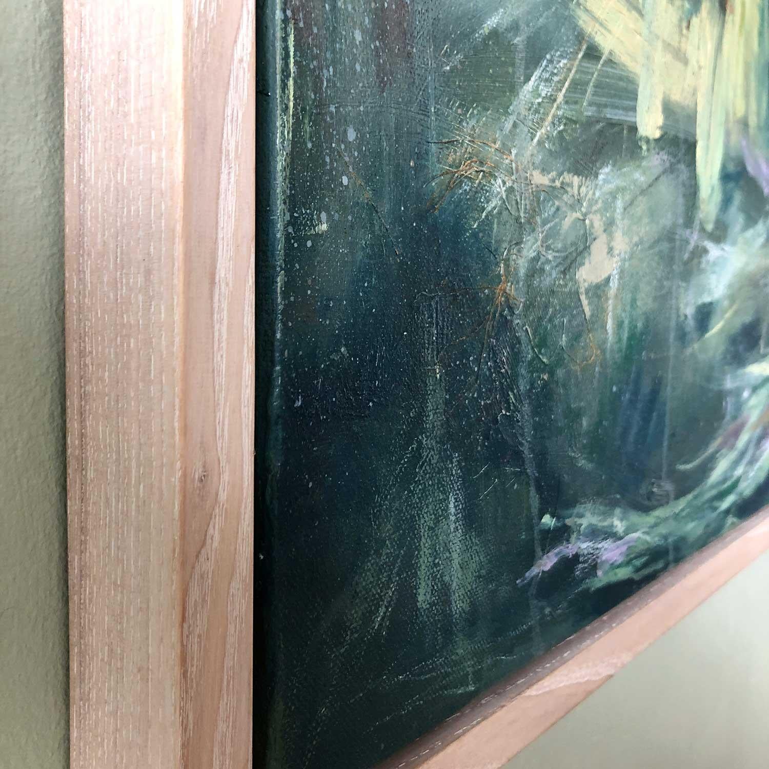 Flurry, Originalgemälde, Landschaft, abstrakt im Angebot 2