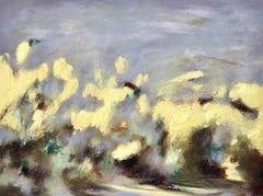 Blütenstaub, Originalgemälde, Landschaft, abstrakt