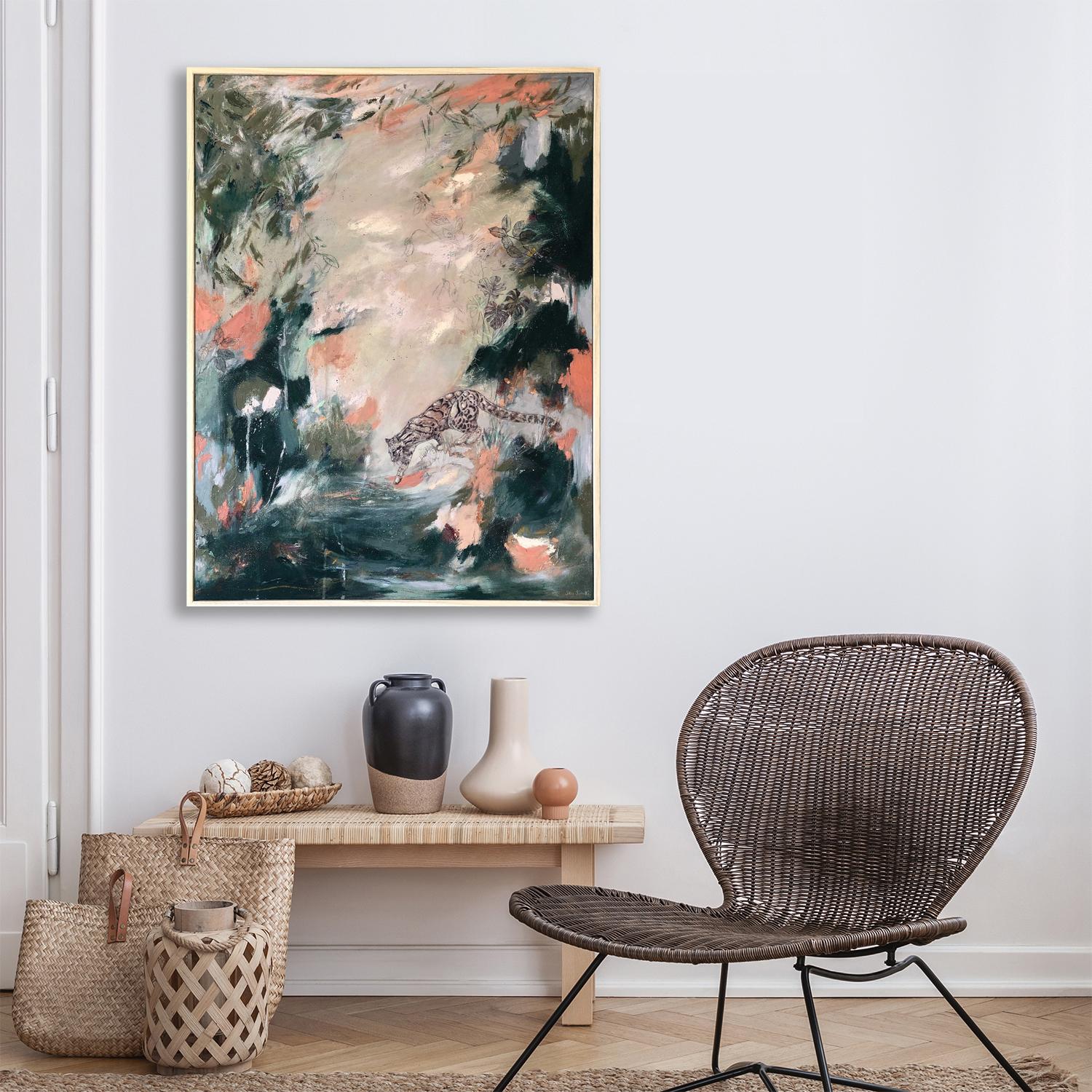 Wild, original painting, landscape, abstract For Sale 2