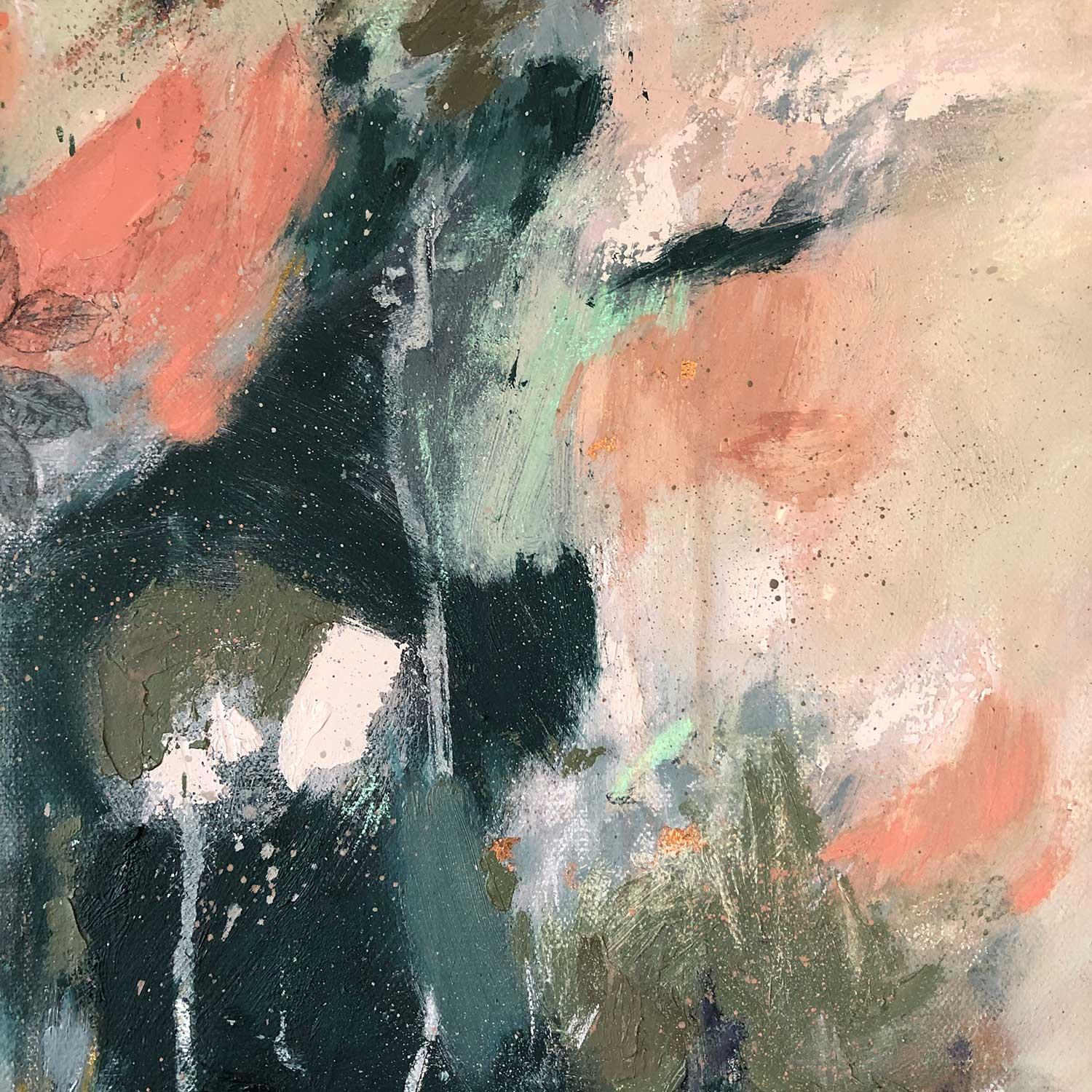 Wild, original painting, landscape, abstract For Sale 4