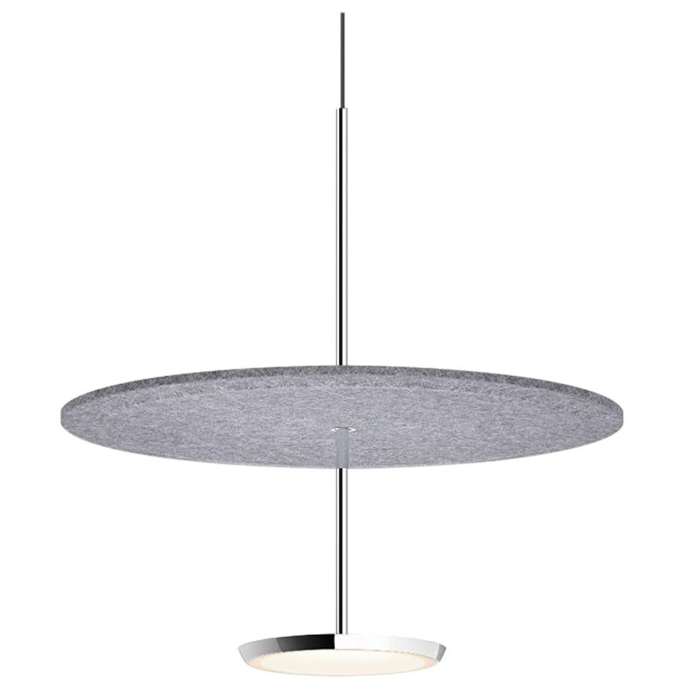 Sky Sound 18 Pendant in Grey Felt by Pablo Designs