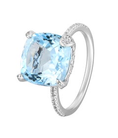 Sky Topaz Ring