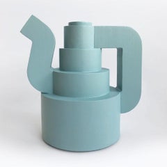 Skyblue Plakkenpot H Coffee Pot by Hanna Kooistra