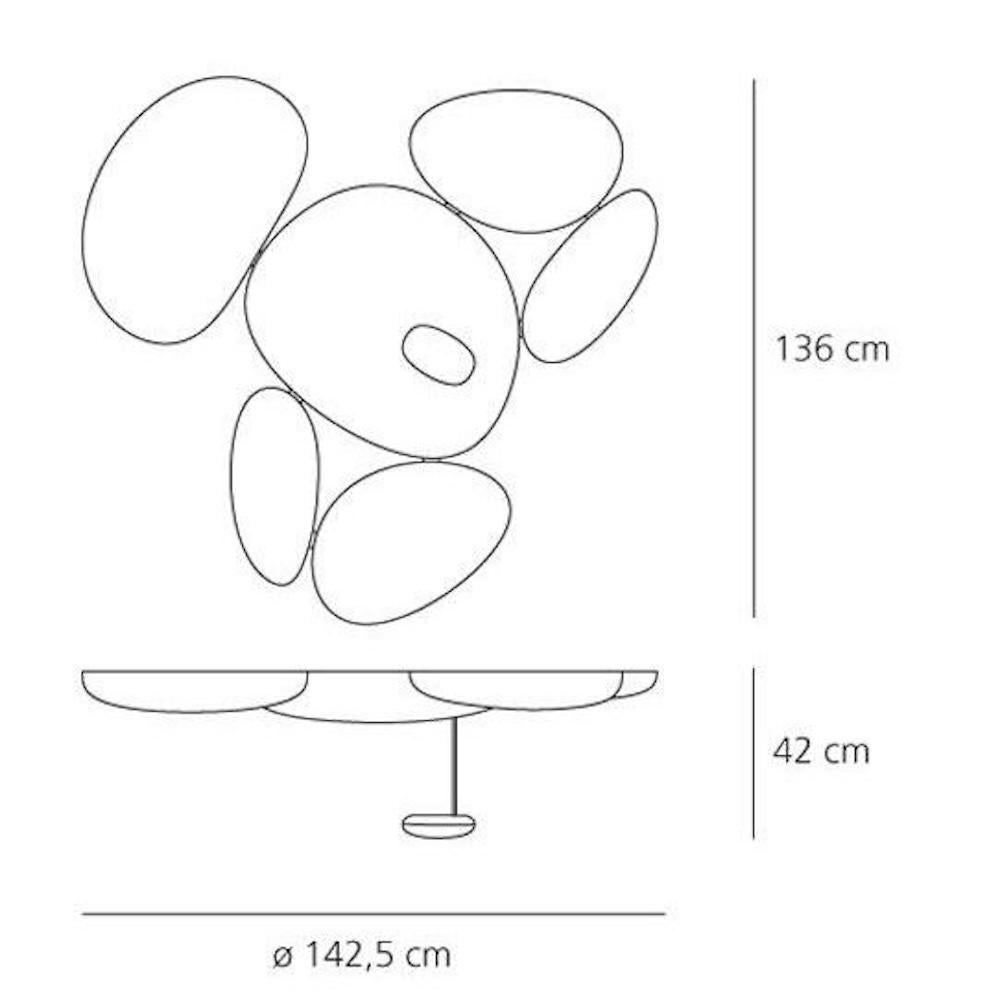 Skydro by Artemide Ceiling Light or Sconce For Sale 12