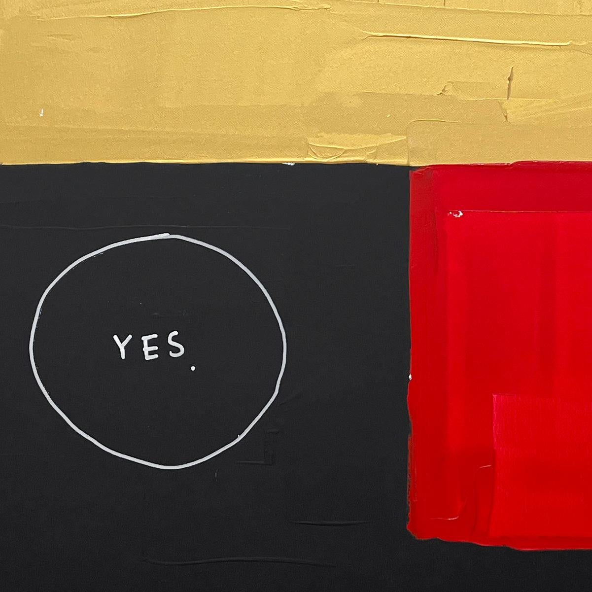 Yes. - Contemporary Painting by Skye Brothers