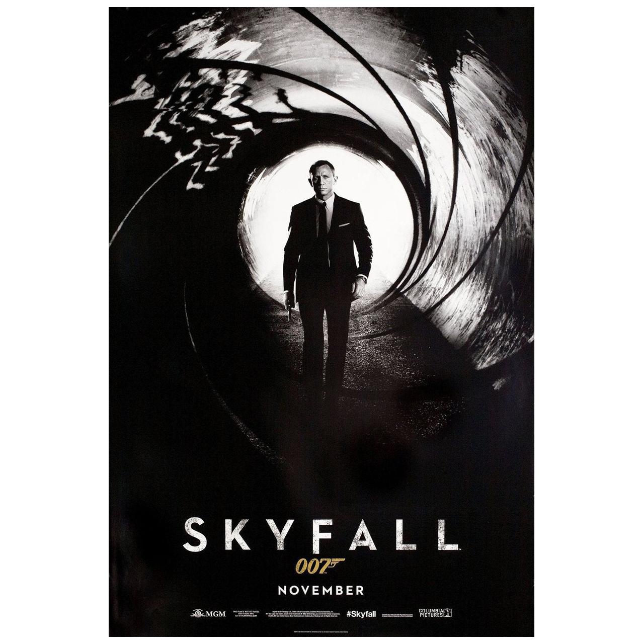 Skyfall 2012 U.S. One Sheet Film Poster