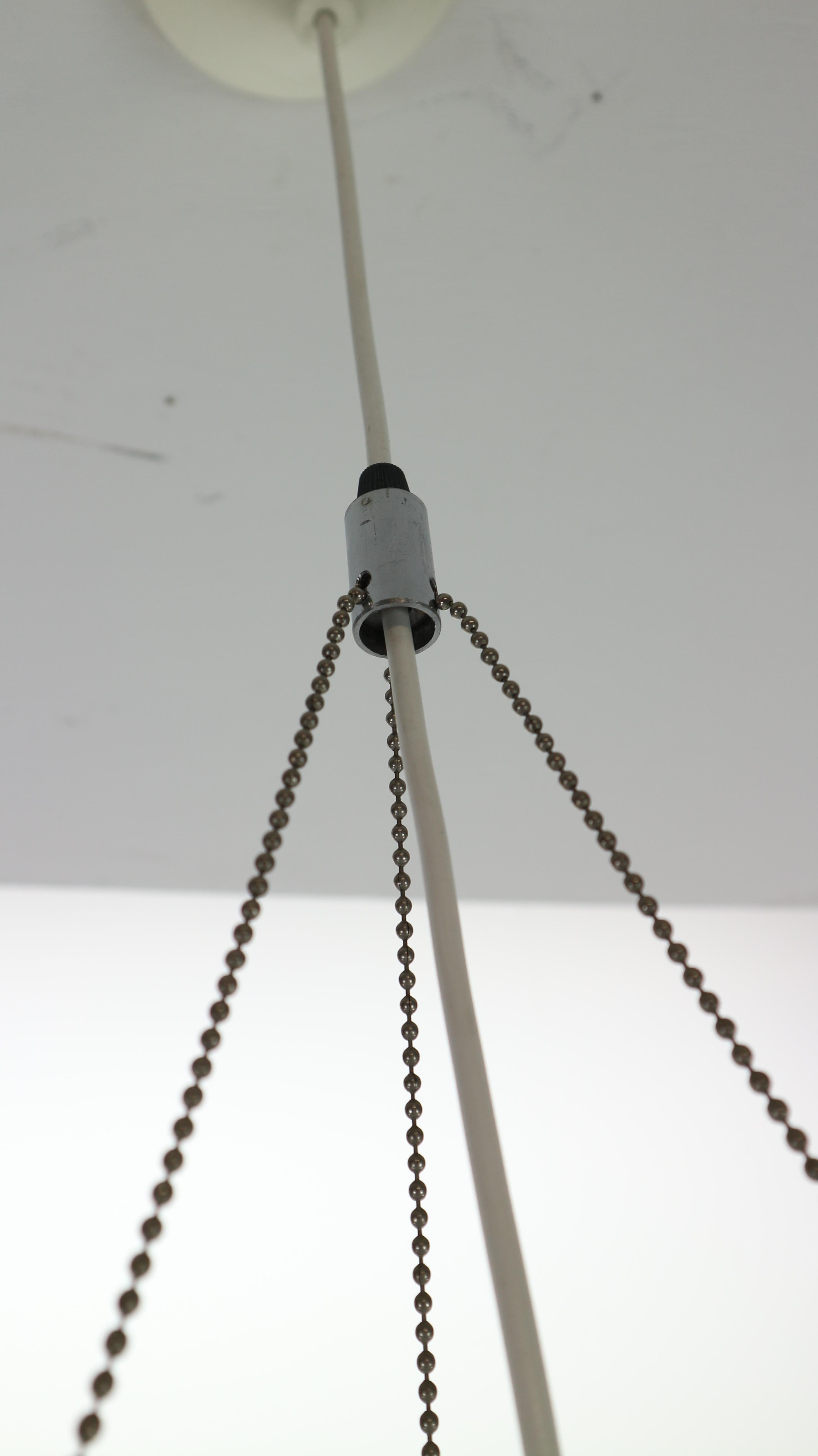 Skyflyer, Lokki Hanging Lamp by Yki Nummi for Sanka, 1960s 9