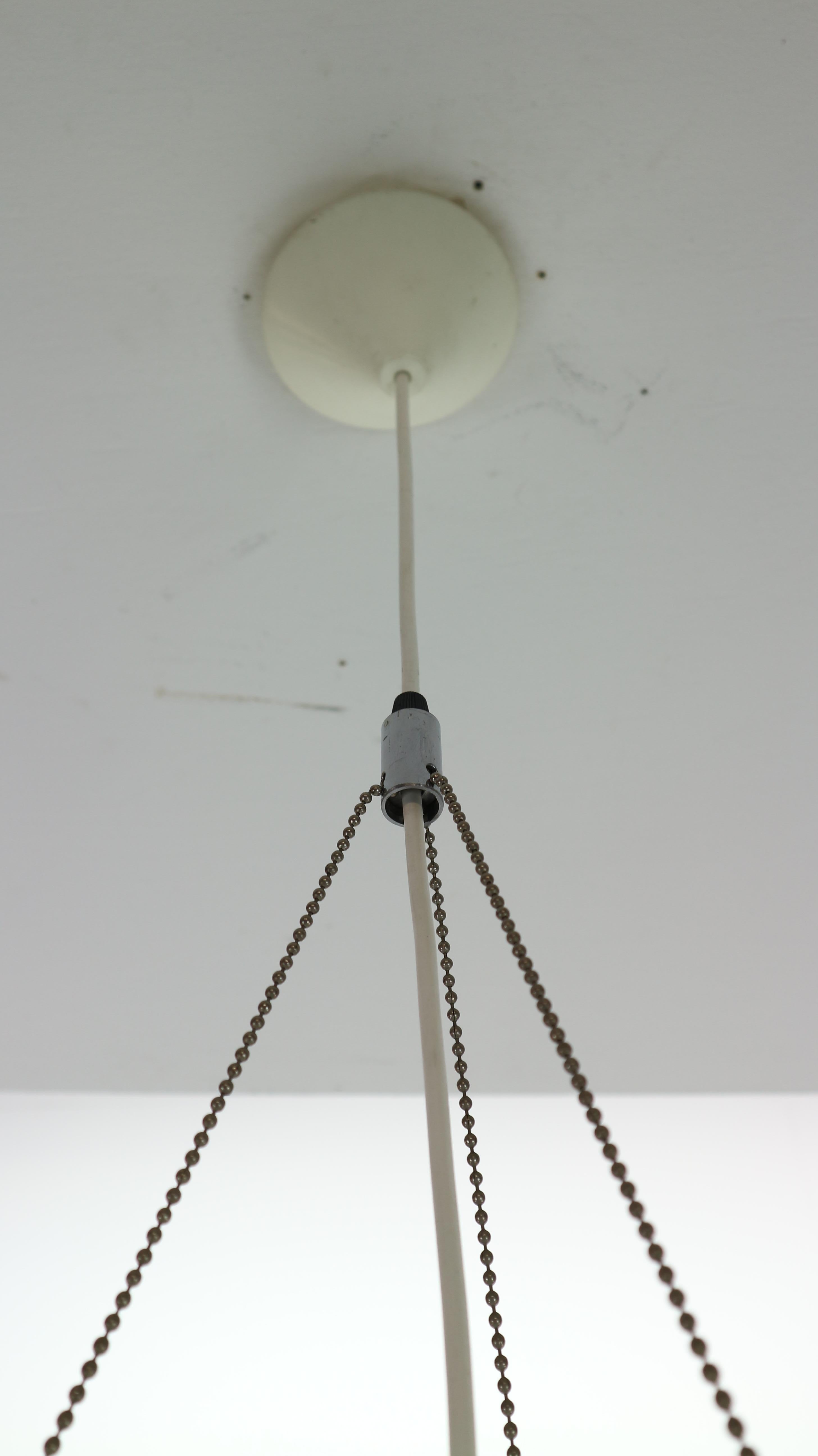 Skyflyer, Lokki Hanging Lamp by Yki Nummi for Sanka, 1960s 10