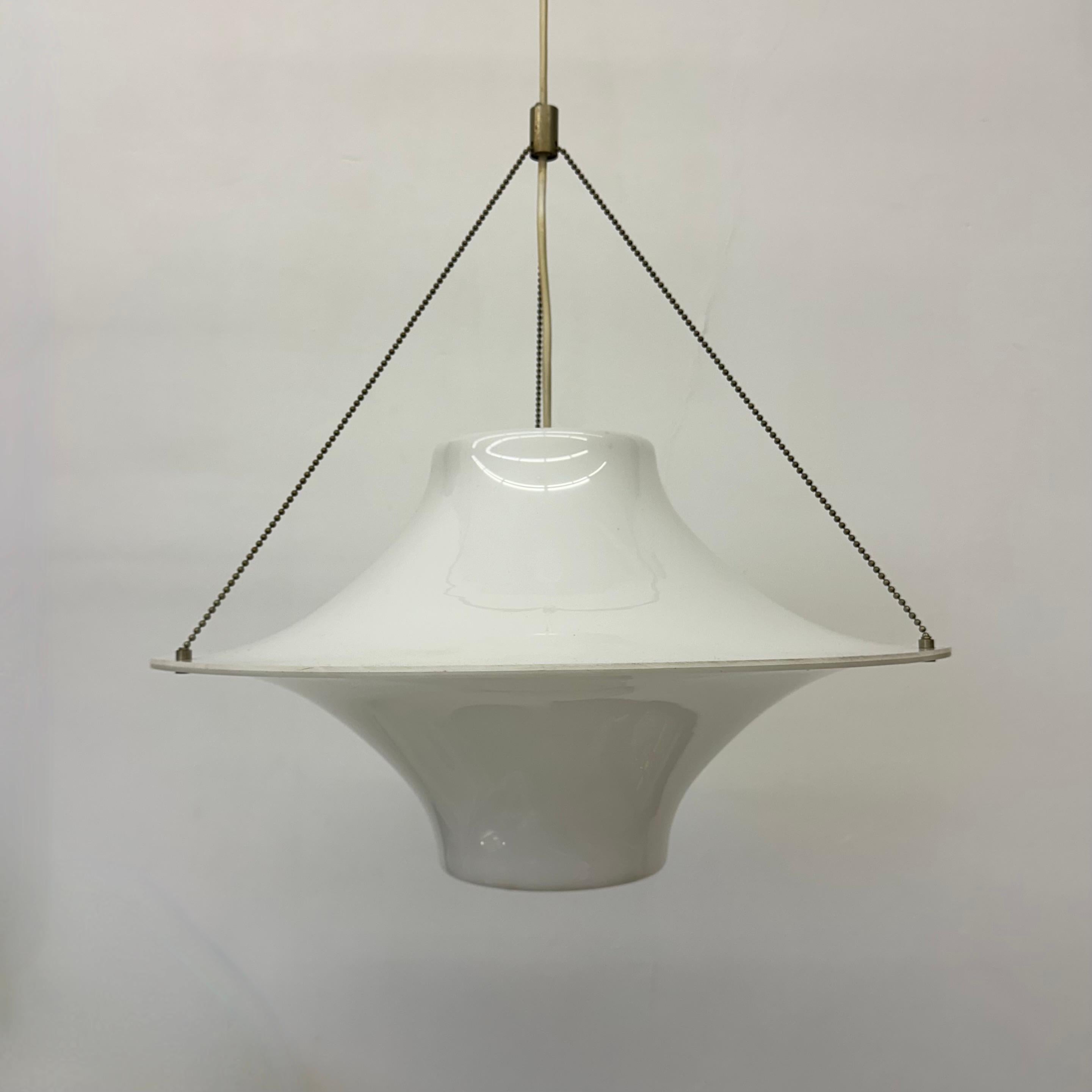 Skyflyer / Lokki hanging lamp by Yki Nummi for Stockmann Orno, 1960s 3