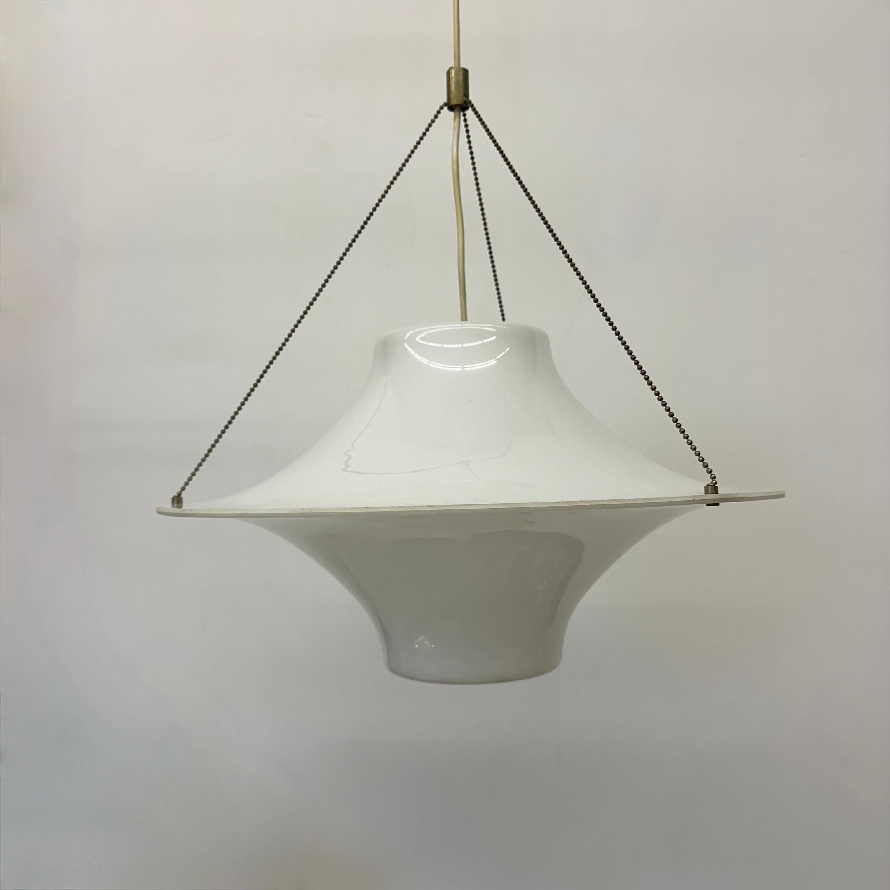 Skyflyer / Lokki hanging lamp by Yki Nummi for Stockmann Orno, 1960s 5