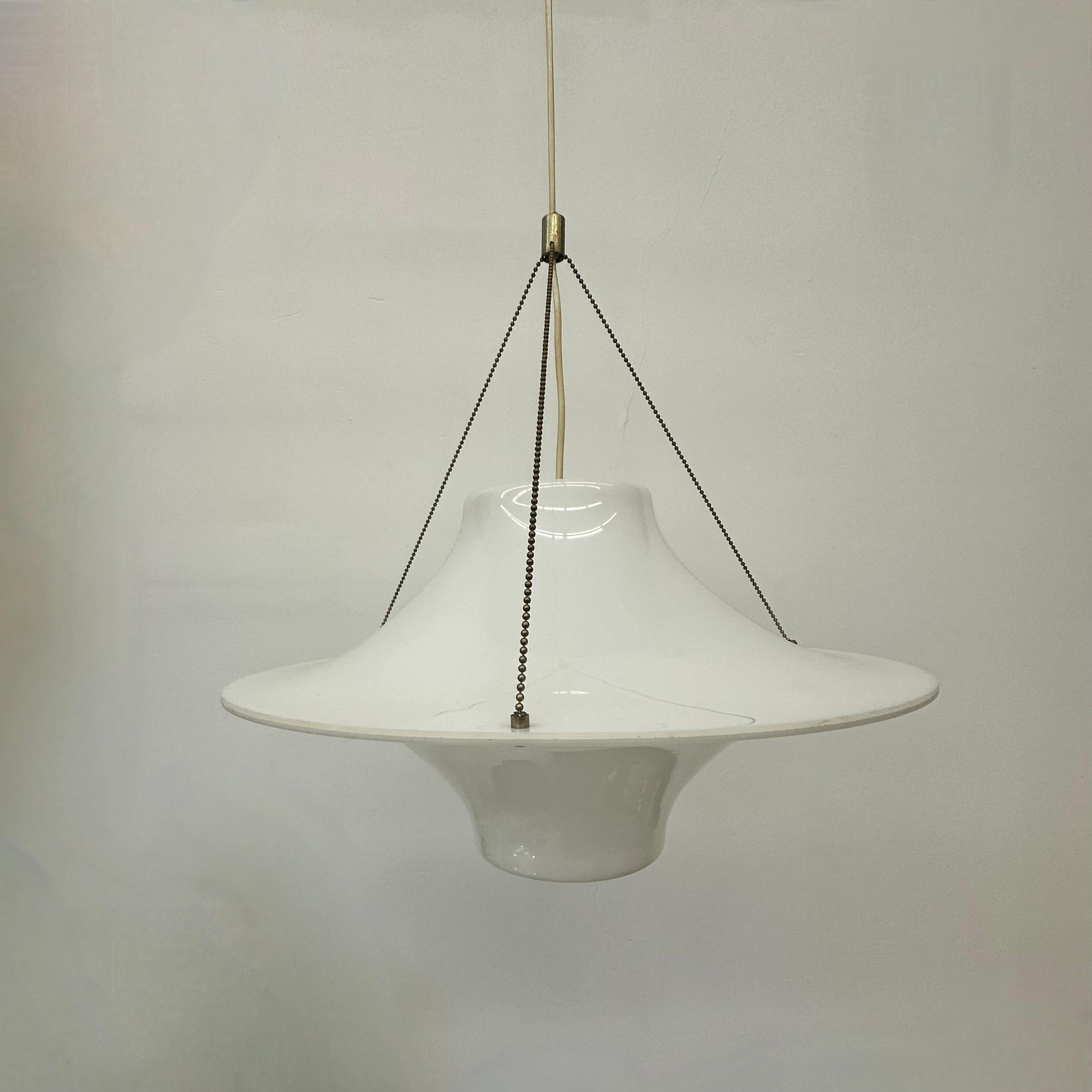 Skyflyer / Lokki hanging lamp by Yki Nummi for Stockmann Orno, 1960s 11
