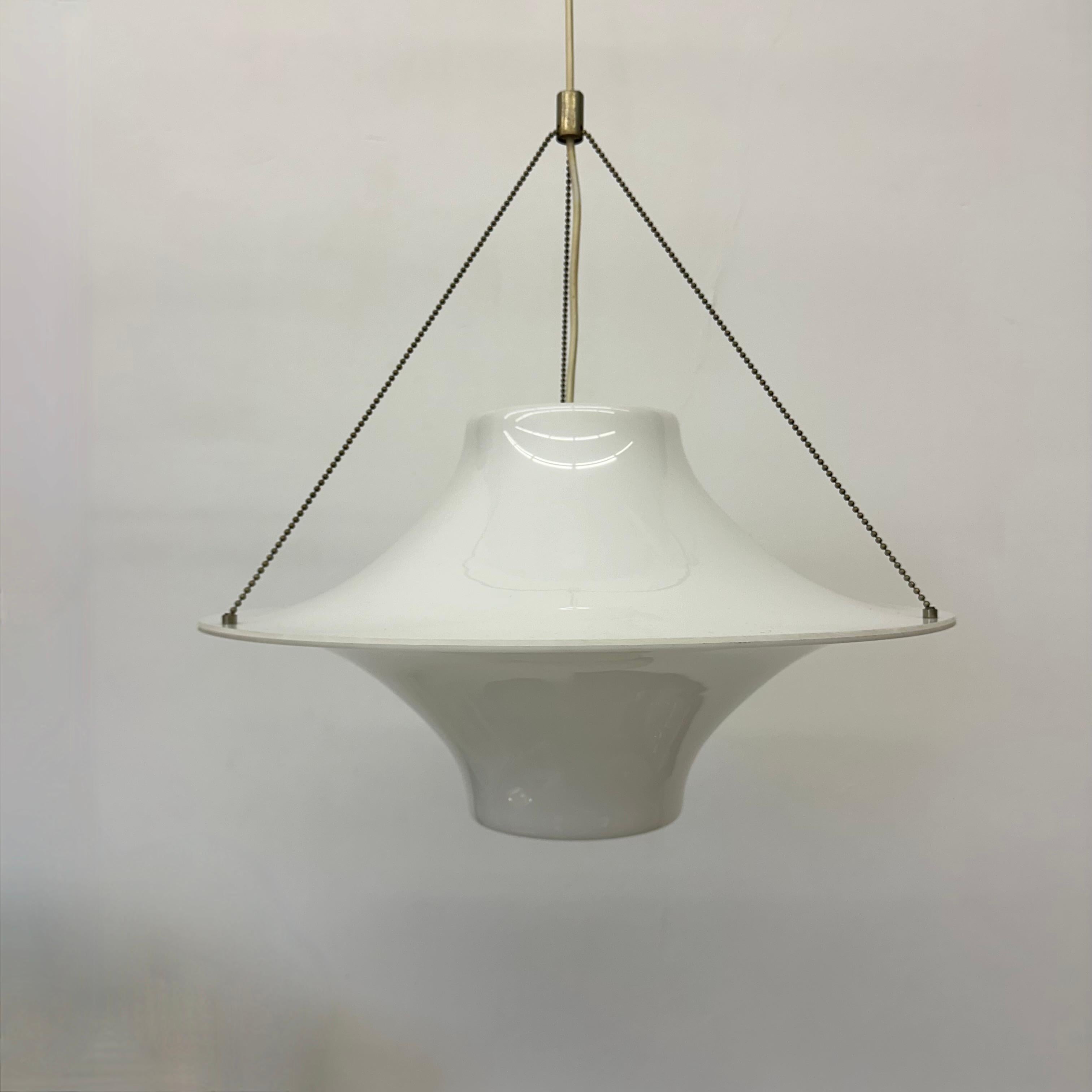 Skyflyer / Lokki hanging lamp by Yki Nummi for Stockmann Orno, 1960s 1