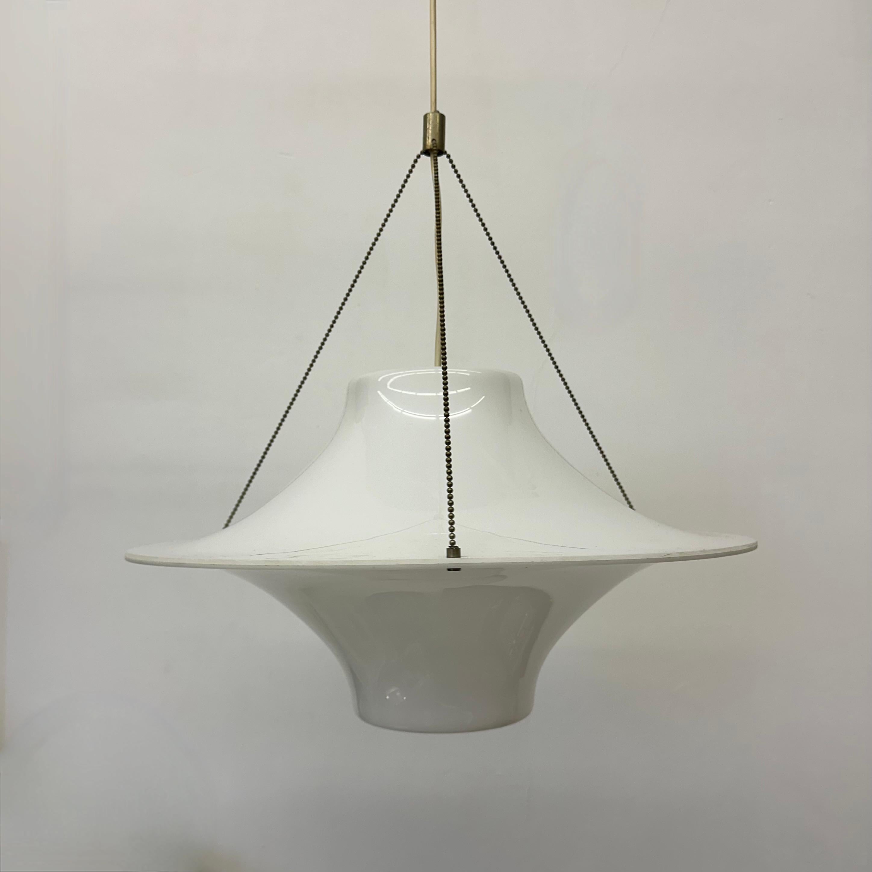 Skyflyer / Lokki hanging lamp by Yki Nummi for Stockmann Orno, 1960s 2